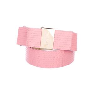 Versace pink waist belt